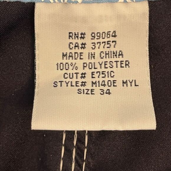 Billabong Mens Surfing Board Shorts Blue Double Lace Tie Polyester Size 34 - Picture 3 of 7